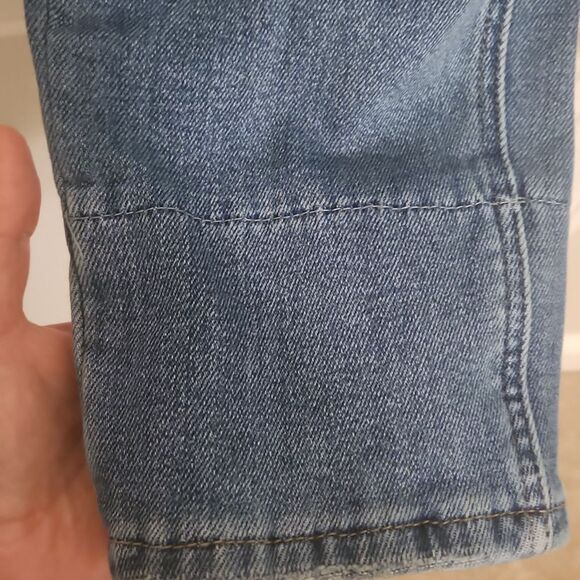 KanCan Women's Blue Denim Straight Leg Jeans w/ Extra Ankle Detailing Size 9/28 - Picture 4 of 12